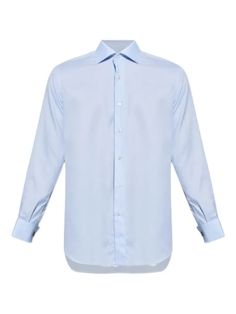 Brioni double-cuff cotton shirt