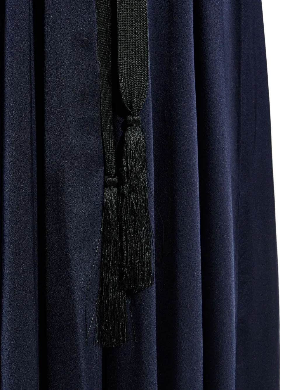 Forte tassel-embellished dress Blauw