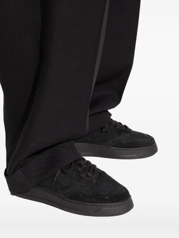 Autry Medalist Suede low-top Sneakers | Black | FARFETCH