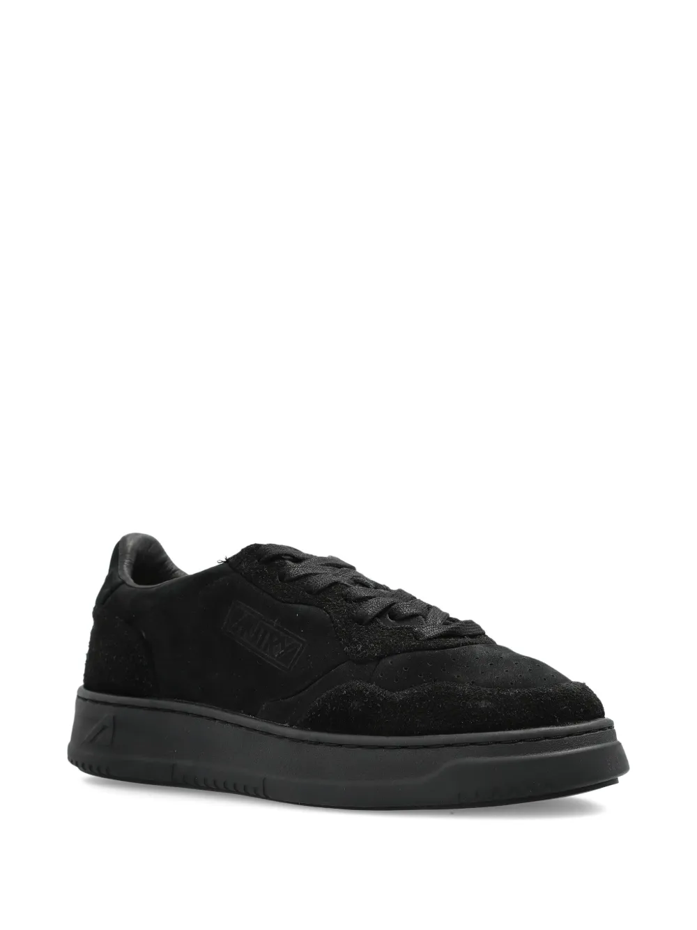 Autry Medalist suede low-top sneakers Black