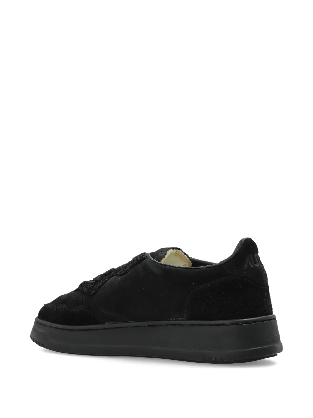 Autry Medalist suede low-top sneakers Black
