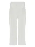 MM6 Maison Margiela elasticated-waistband cotton track pants - White