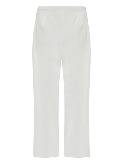 MM6 Maison Margiela 밴딩 웨이스트 코튼 트랙팬츠