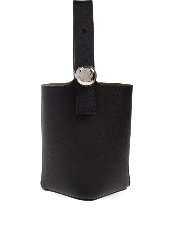 LOEWE レザーバッグ　BLACK 小さめサイズ LOEWE レザーミニバッグ | ブラック | FARFETCH JP