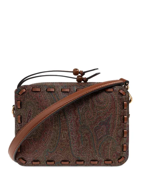 ETRO paisley-pattern stitched tote bag
