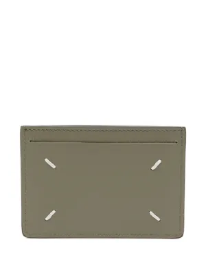 Maison Margiela 24FW Women’s Stitched Card Wallet (SA1VX001 Pebbled leather card holder | Maison Margiela | | Simons