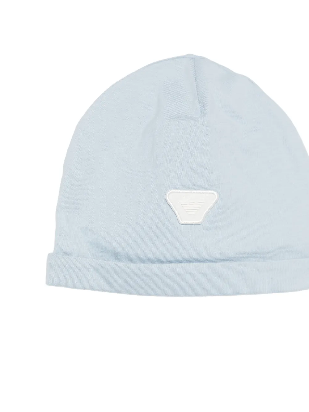 Emporio Armani Kids Pyjama en muts met logoband Blauw
