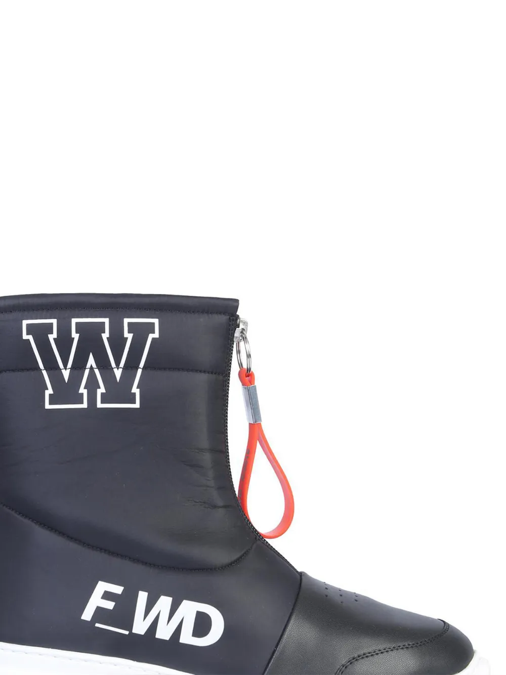 F_WD بوت بسحاب وشعار الماركة | أبوات مطر وثلج | Image 2