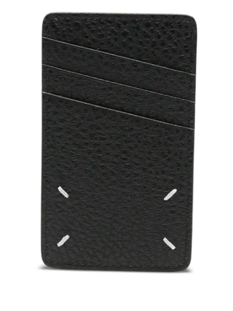 Maison Margiela four-stitch leather card holder