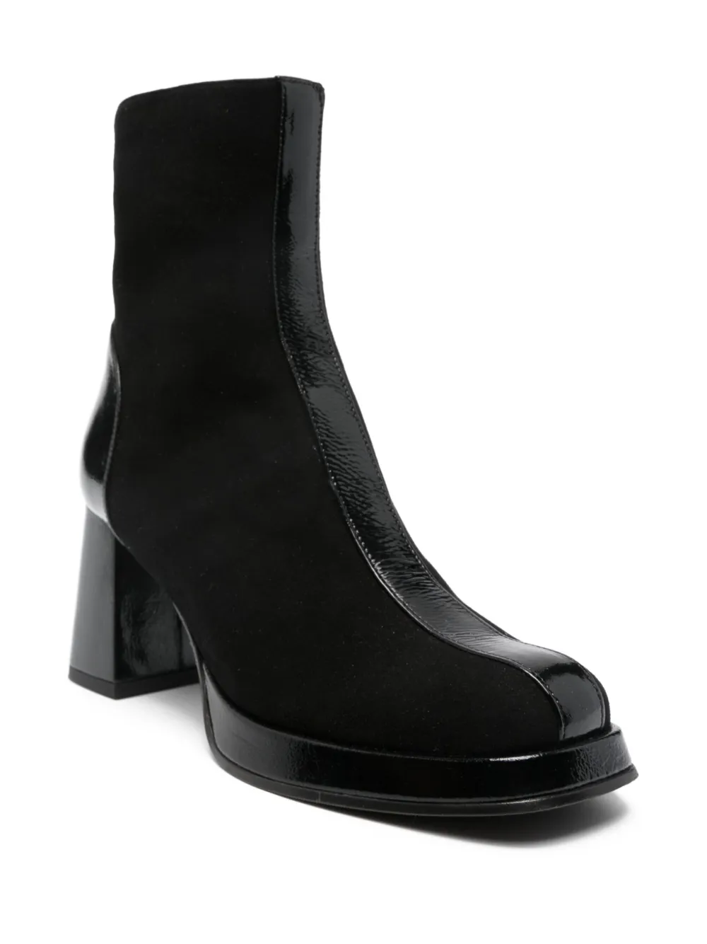 Chie Mihara 70mm calf-leather block-heel boots | Ankle Boots | Image 2