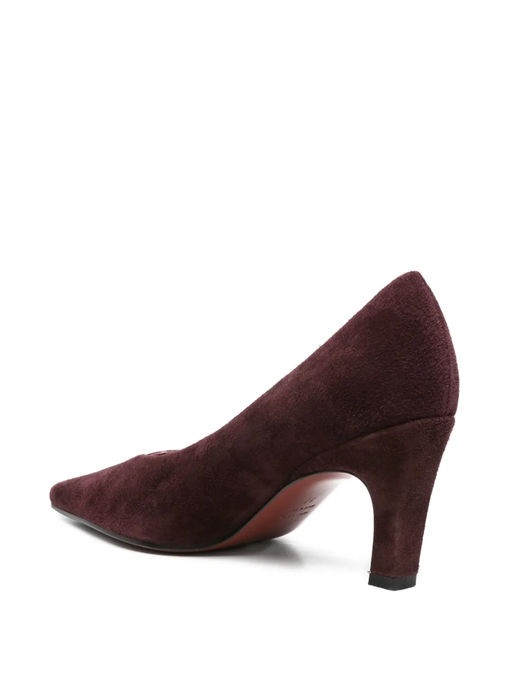Roberto Festa 70mm pointed-toe suede pumps Purple