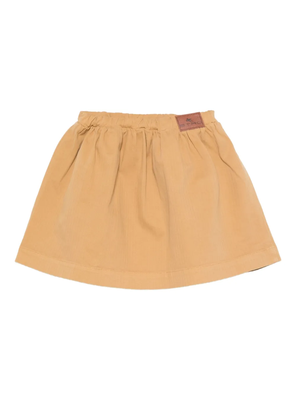 ETRO KIDS Mini-rok met elastische tailleband Beige