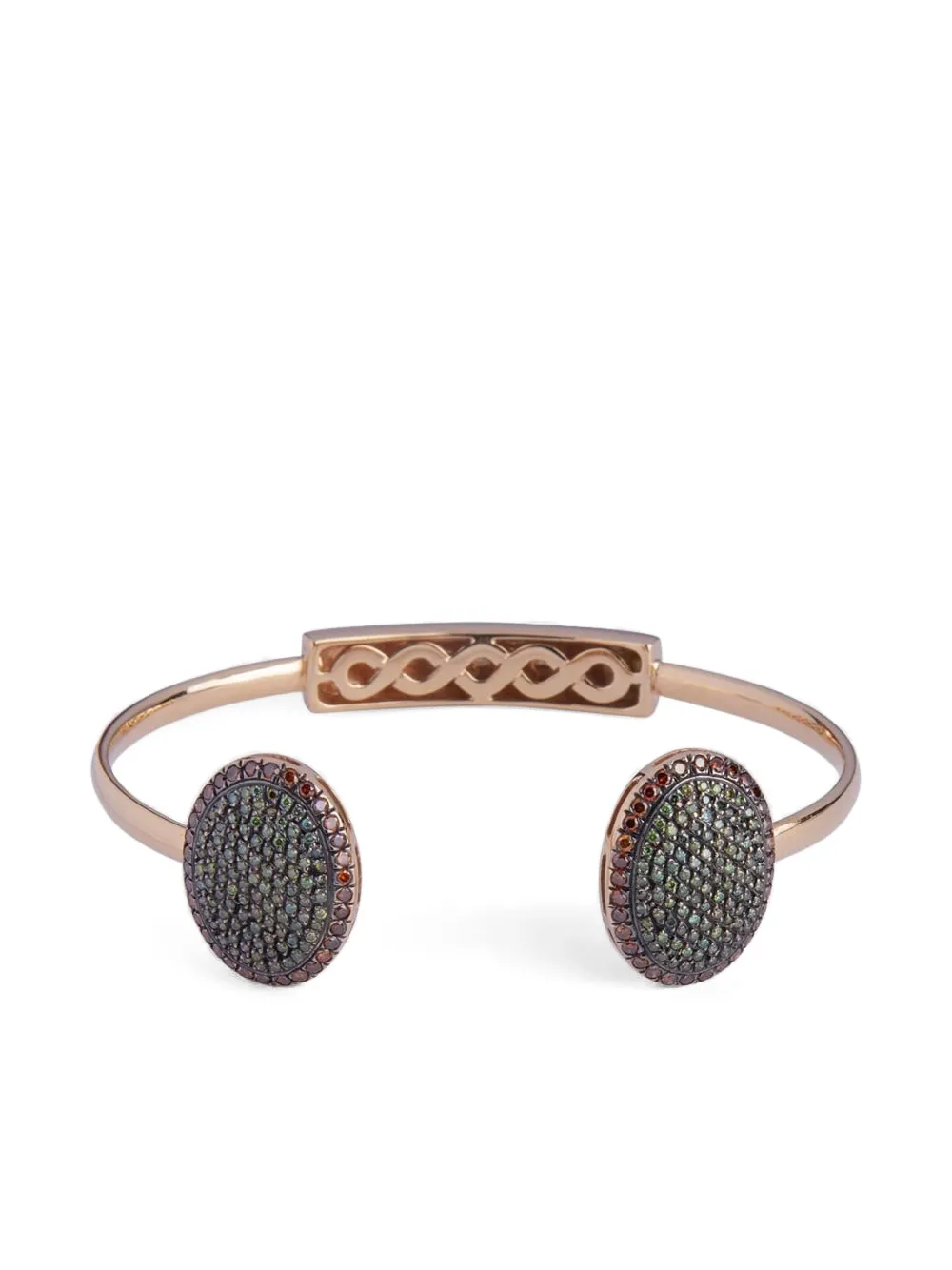 Ileana Makri Bracciale Treasure in oro rosa 18 carati