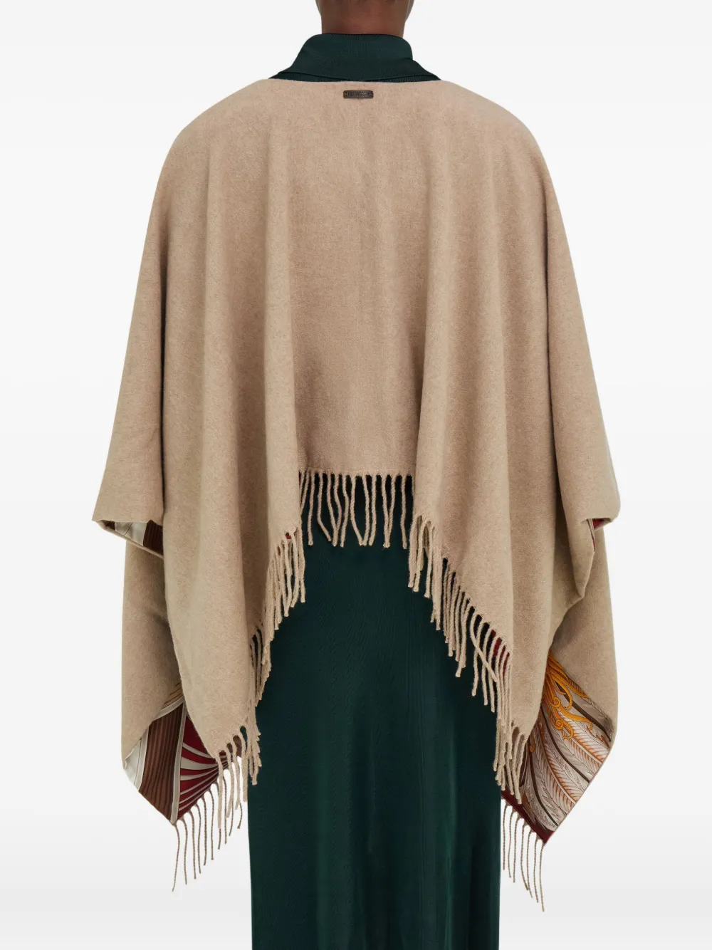 Ferragamo Omkeerbare cape Beige