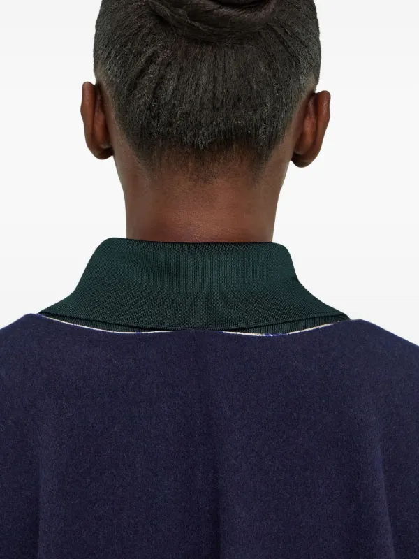 Ferragamo フリンジケープ | ブルー | FARFETCH JP