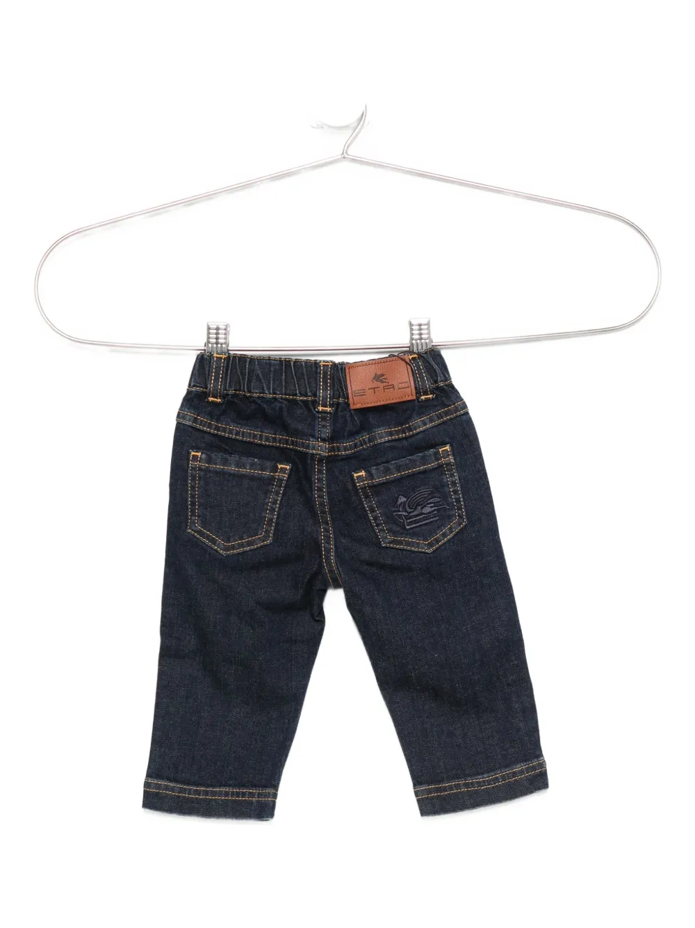 ETRO KIDS Jeans met elastische taille Blauw