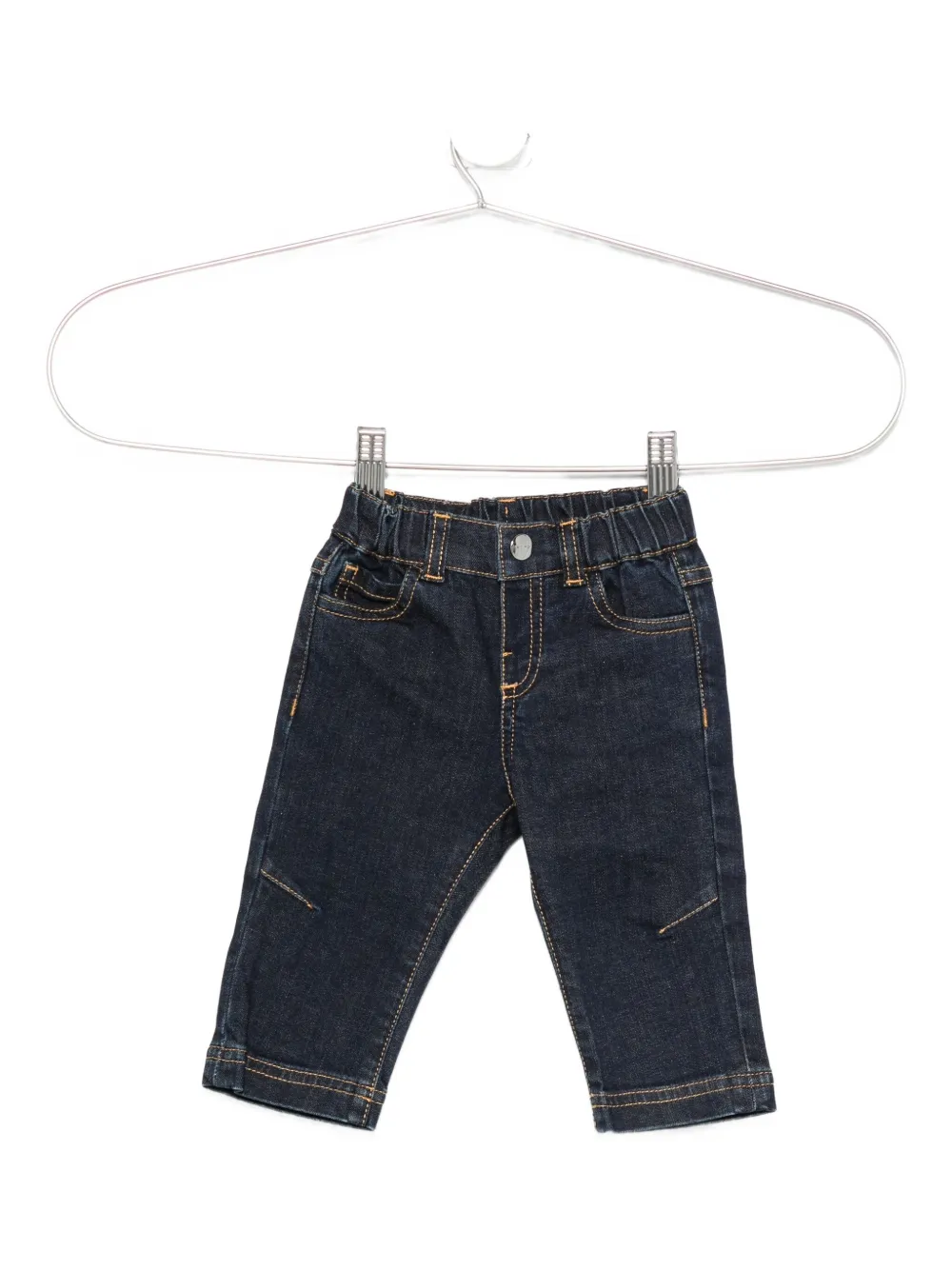 ETRO KIDS elastic-waist jeans - Blu