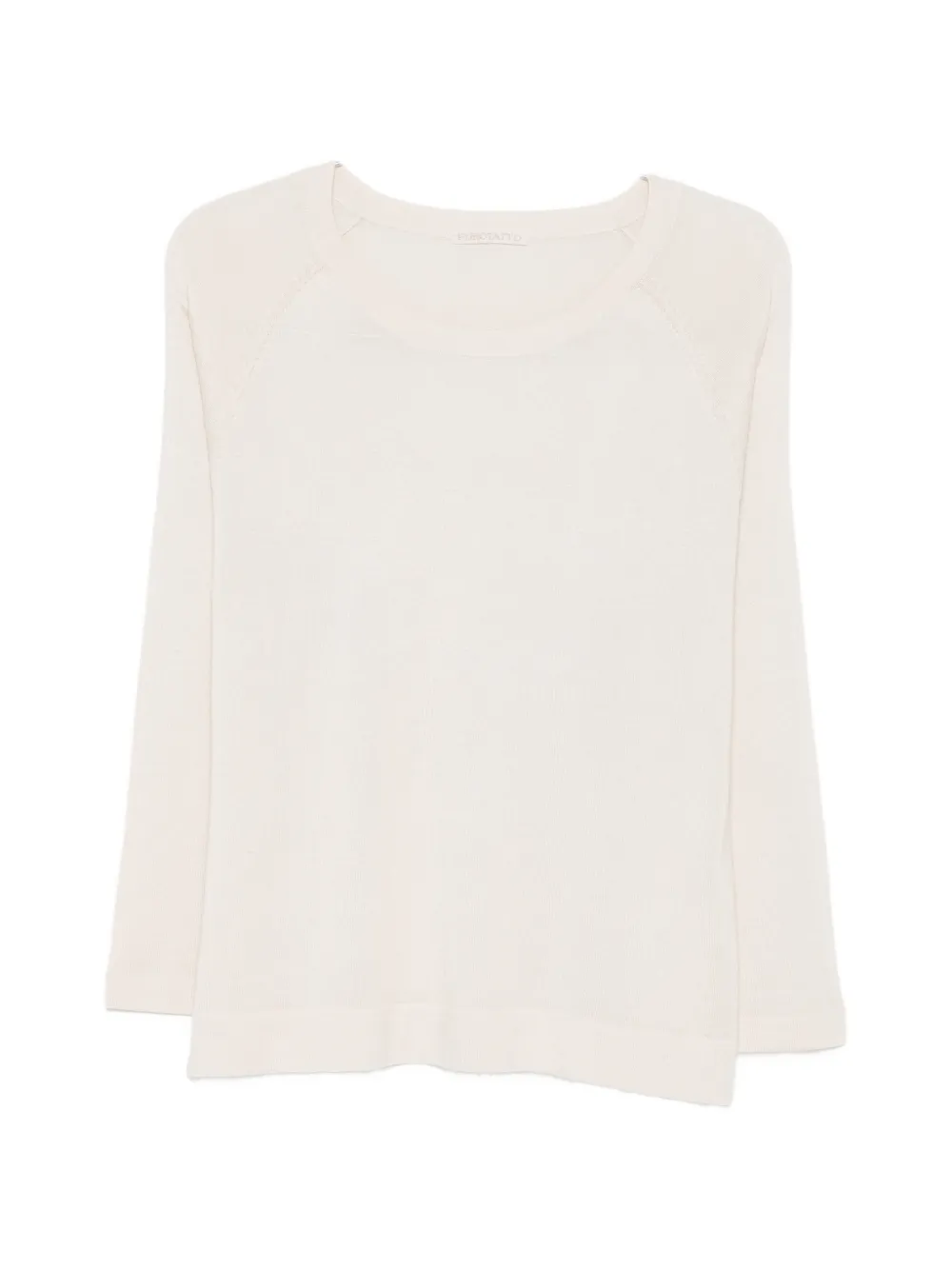 Purotatto raglan-sleeve sweater - Toni neutri