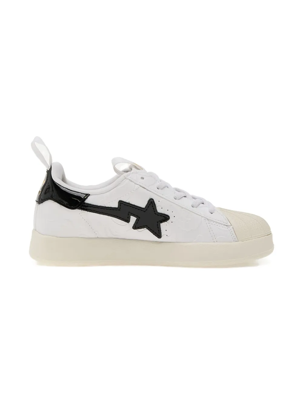 Adidas Kids x BAPE Adifom SSTR 360 sneakers White