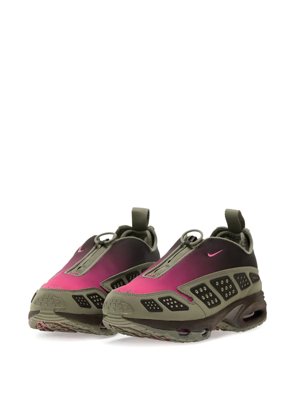 Nike Air Max SNDR zip-front sneakers Green
