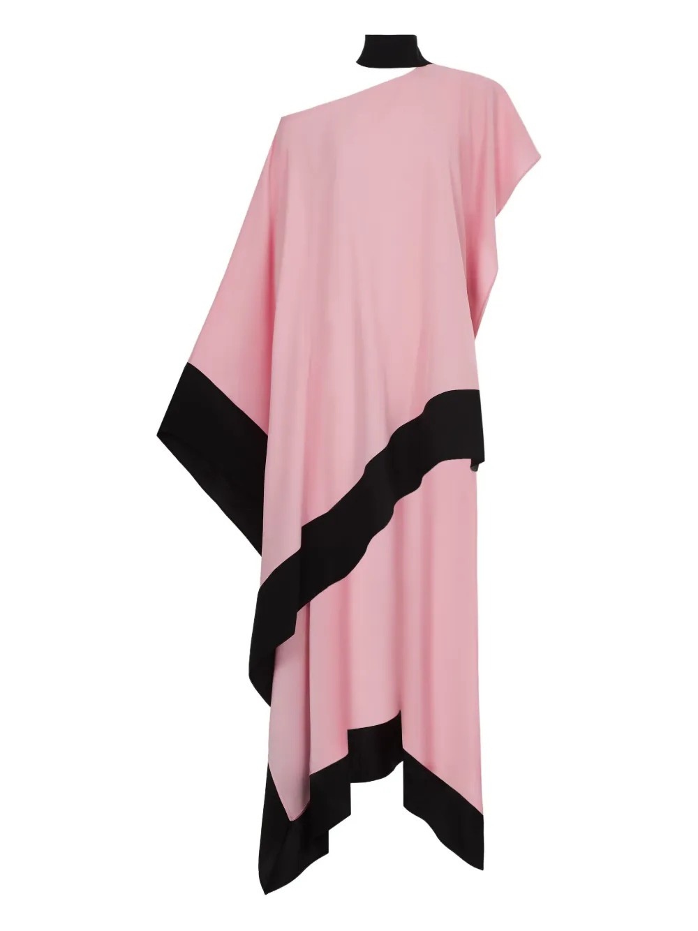 Taller Marmo Maxi-jurk met asymmetrische afwerking Roze