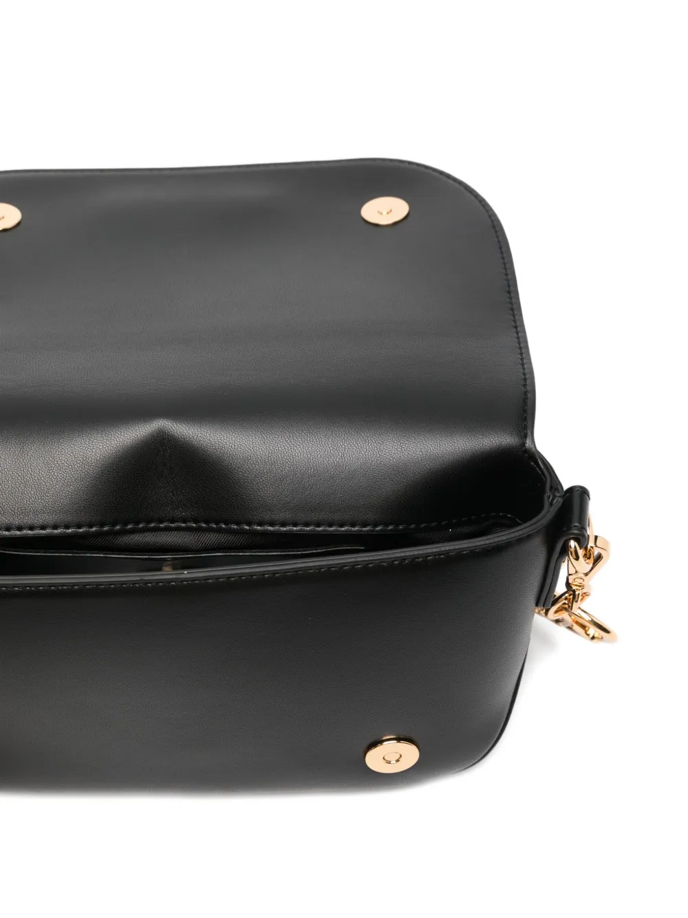 Love Moschino Schoudertas verfraaid met ketting Zwart