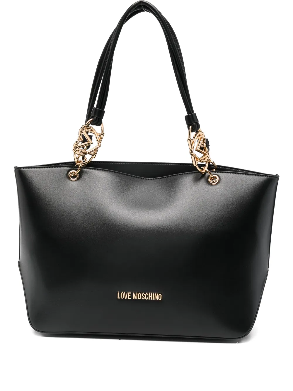 Love Moschino chain-link tote bag - Nero