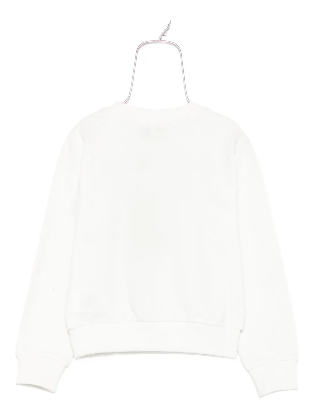 ETRO KIDS Pegasus sweater verfraaid met bloemen Wit