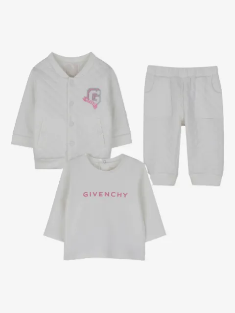 Givenchy Kids logo-embellished tracksuit (set of three)