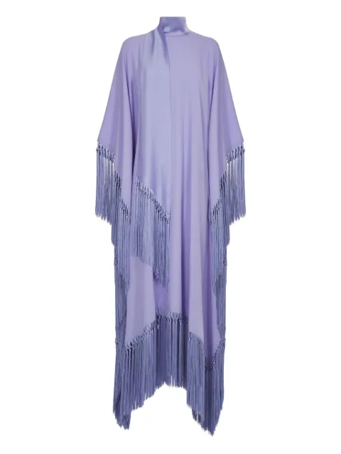 Taller Marmo Mrs Ross fringe-trimmed maxi dress