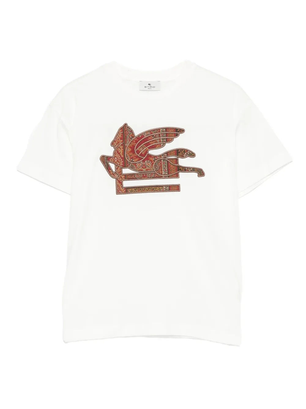 ETRO KIDS Pegasus-motif cotton T-shirt | White | Image 1