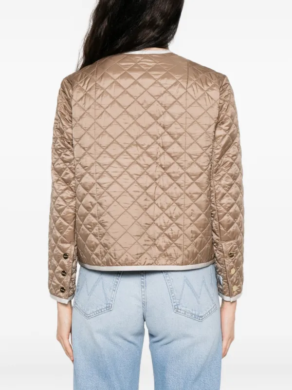 MAX MARA☆関税込☆Celeste キルティングシェルジャケット Max Mara CELESTE キルティング ジャケット | ブラウン