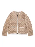 Max Mara CELESTE quilted pocket jacket - Brown