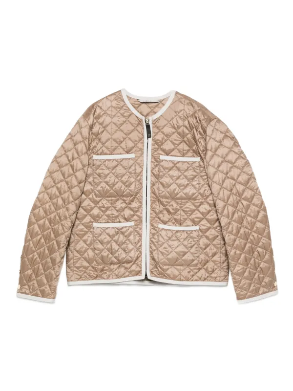 送料関税込★MAX MARA★セレステ キルティングジャケット Max Mara CELESTE キルティング ジャケット | ブラウン
