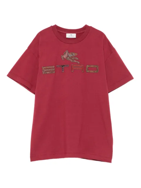 ETRO KIDS Pegasus-motif T-shirt