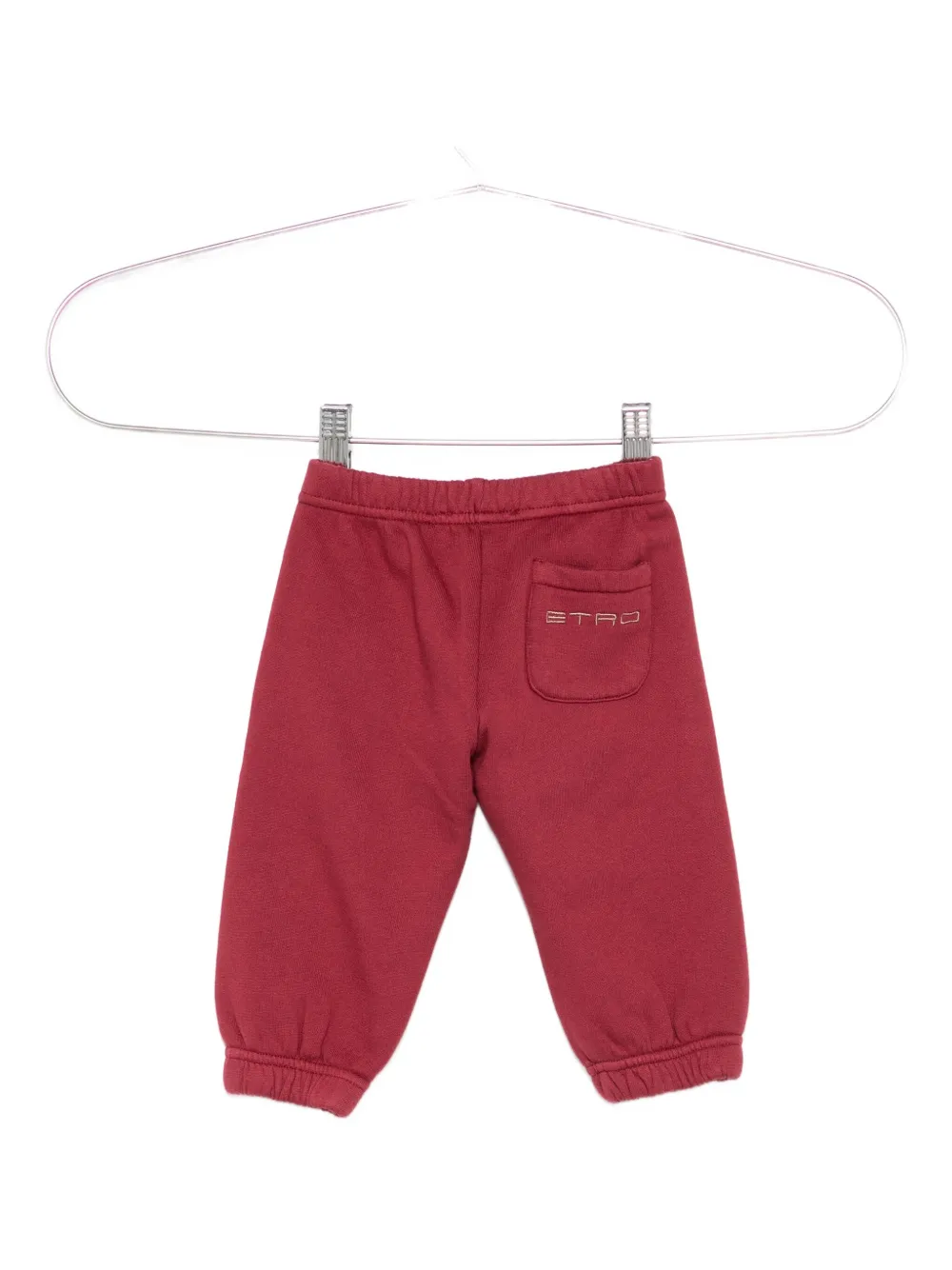 ETRO KIDS Trainingsbroek met geborduurd logo Rood