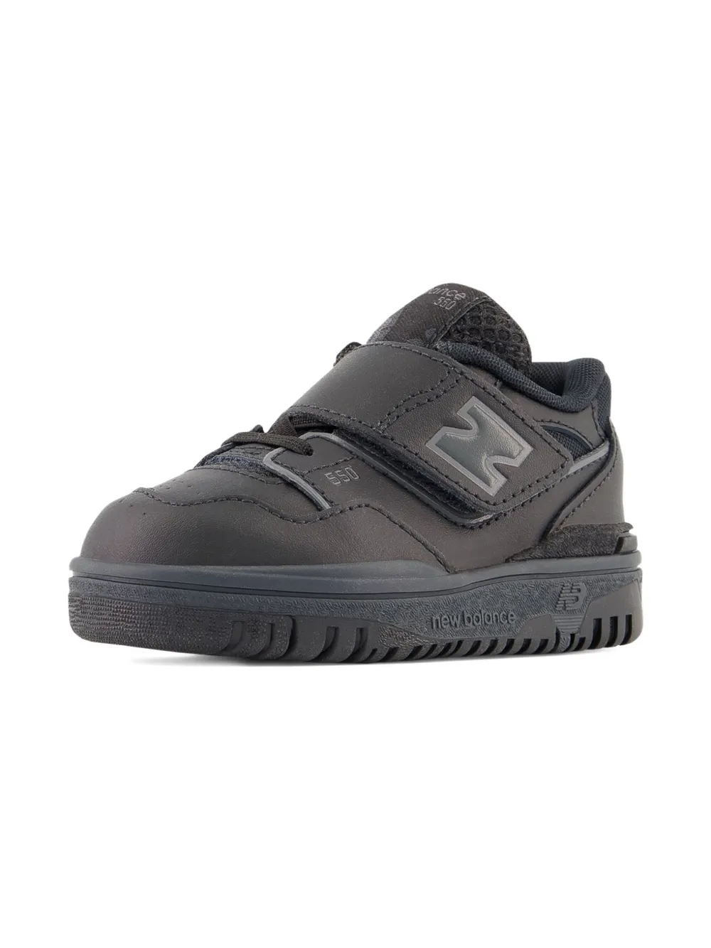 New Balance Kids 550 sneakers met bungee-veters - Zwart