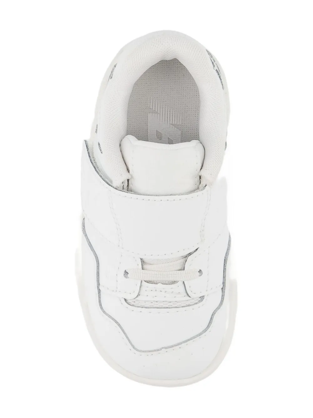 New Balance Kids 550 sneakers met bungee-veters Wit