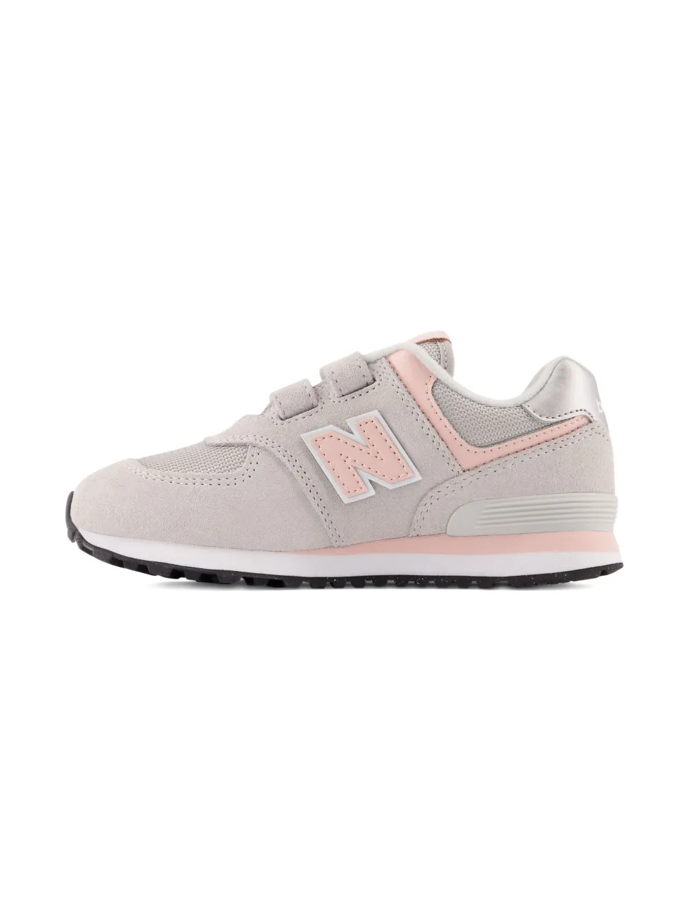 New Balance Kids 574 Core Hook & Loop sneakers Grijs