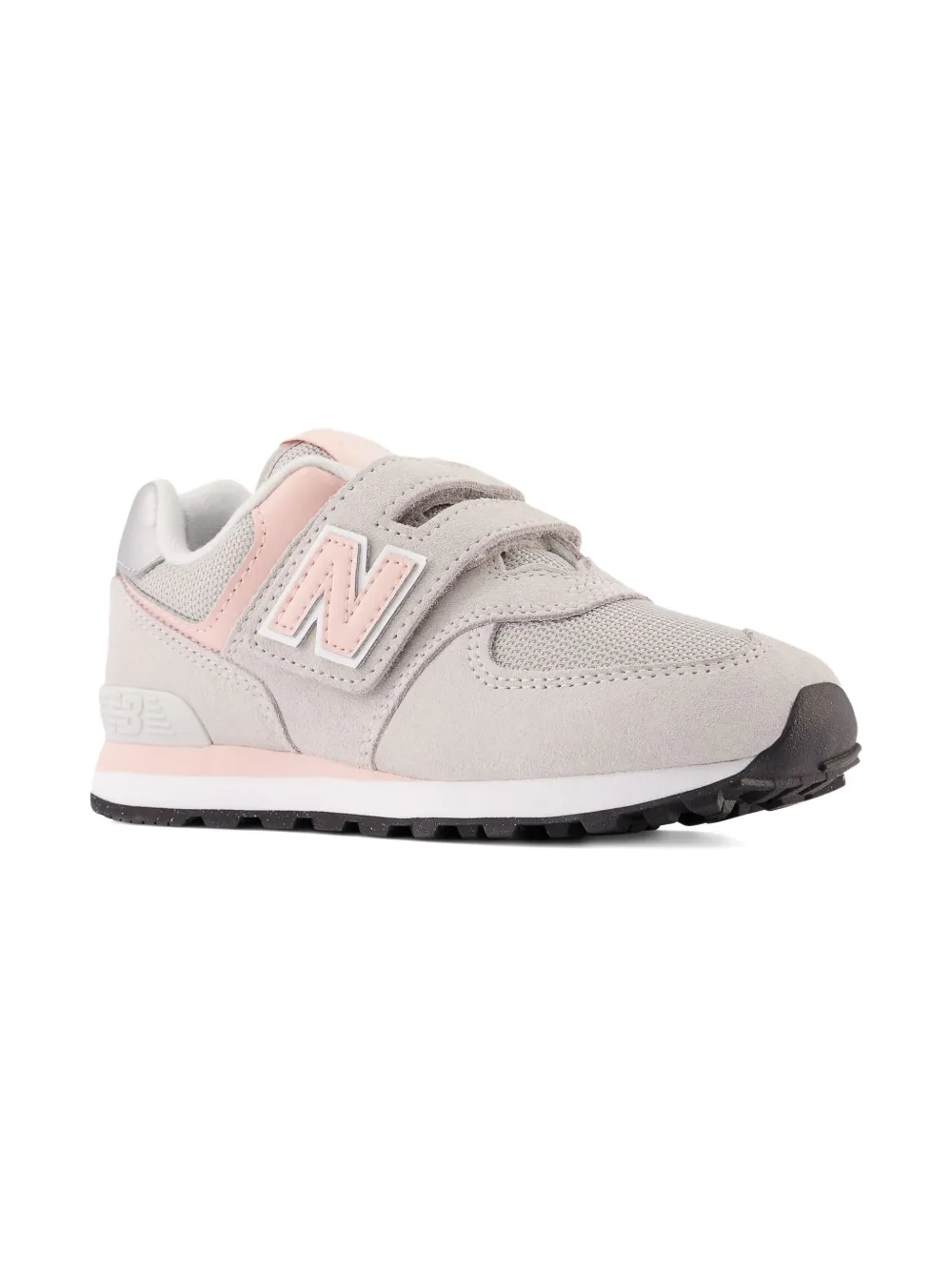 New Balance Kids 574 Core Hook & Loop sneakers Grijs