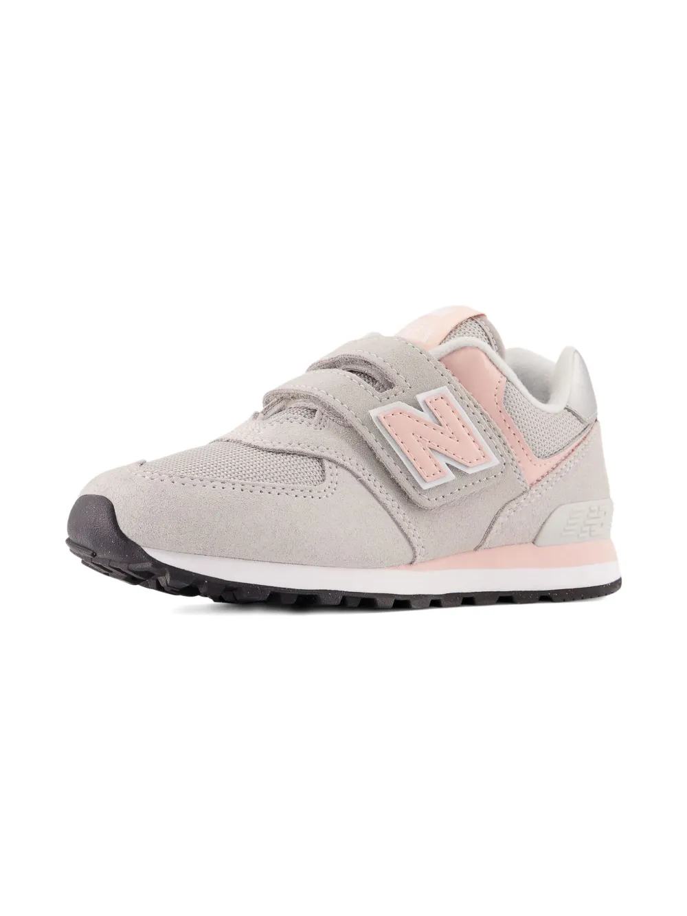 New Balance Kids 574 Core Hook & Loop sneakers - Grijs