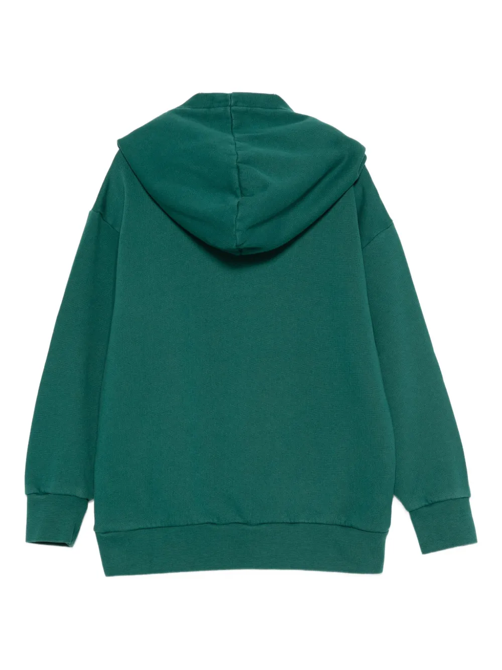 ETRO KIDS Pegaso-embroidered hoodie Groen