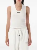 FEAR OF GOD ESSENTIALS ribbed scoop-neck tank top - White