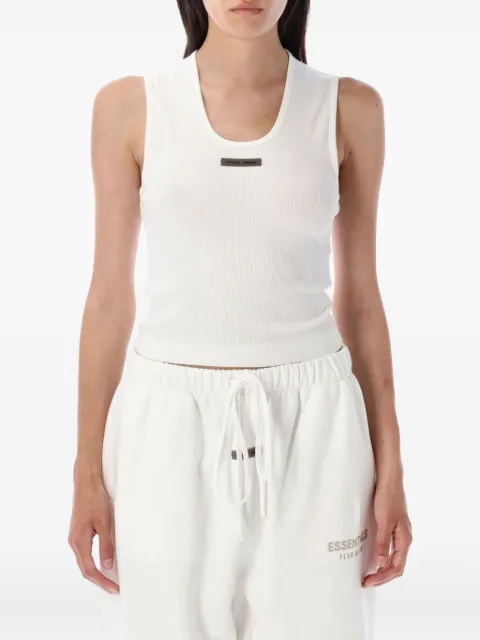 FEAR OF GOD ESSENTIALS ribbed scoop-neck tank top