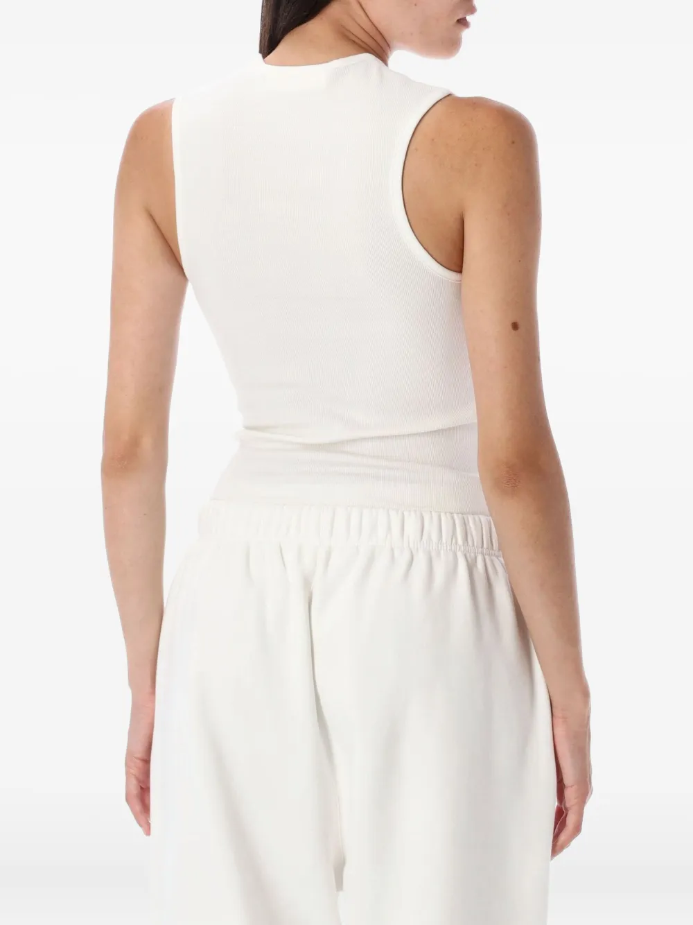 FEAR OF GOD ESSENTIALS ribbed scoop-neck tank top Wit
