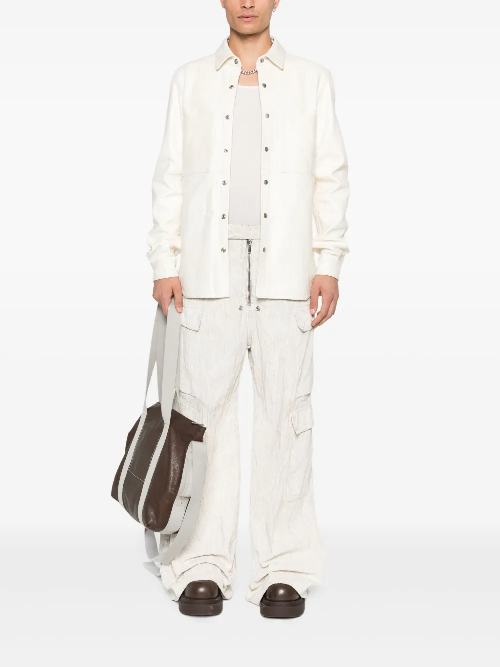 Rick Owens button-fastening flap-pocket jacket | Shirt Jackets | Image 2