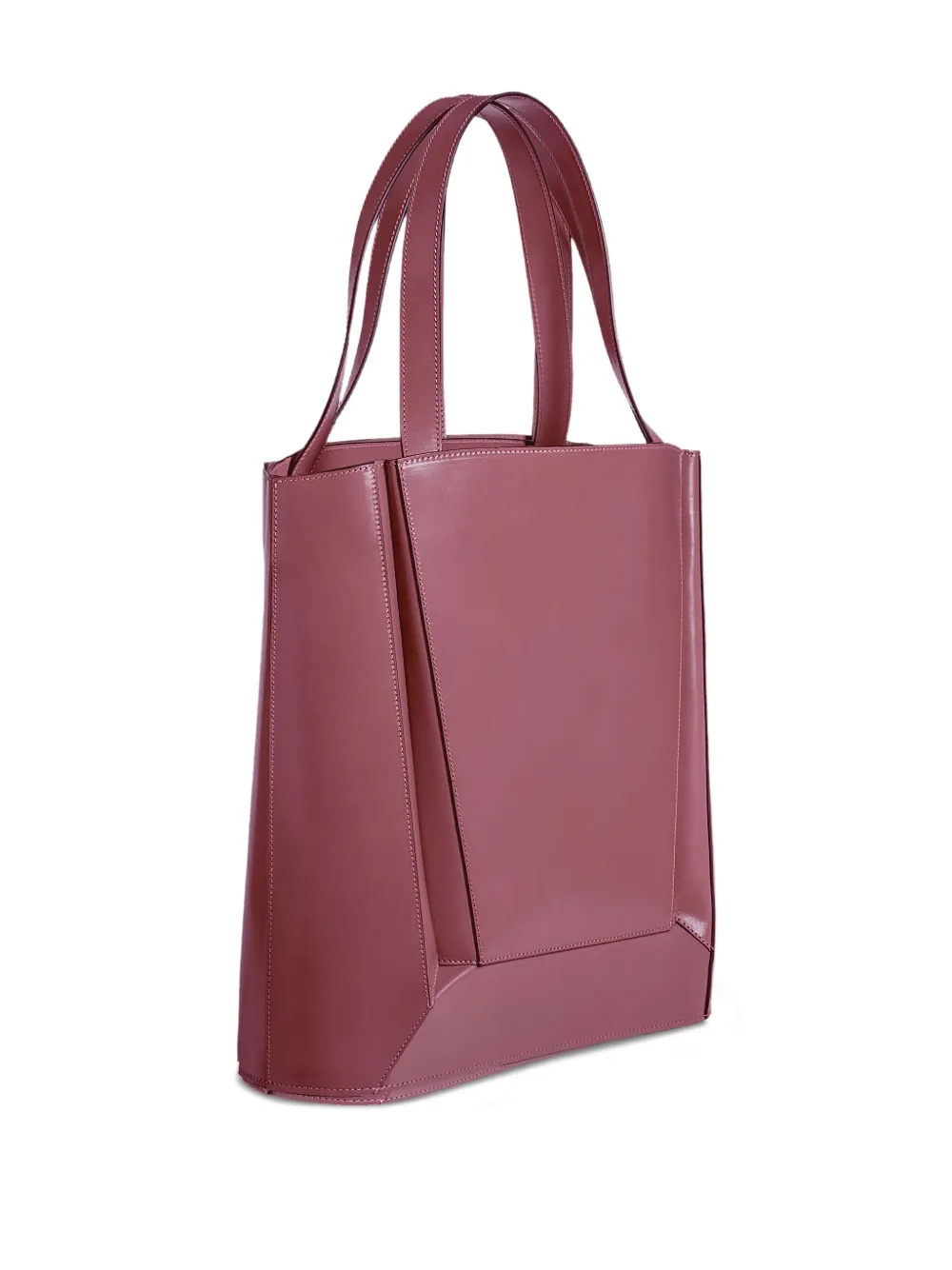 Merryl Tielman Hans leren shopper - Paars