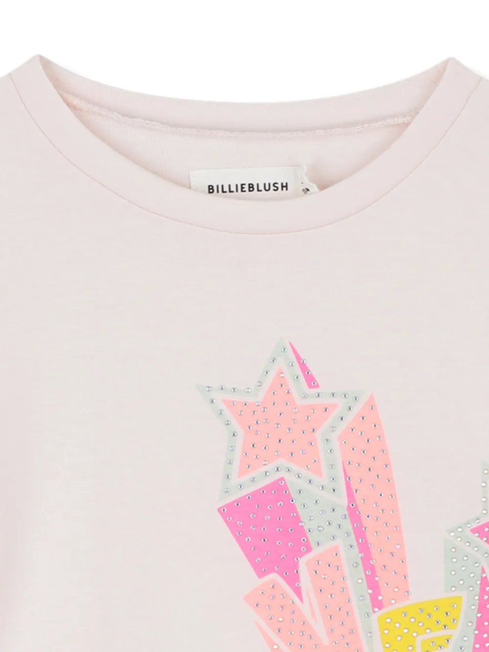 Billieblush Star-embellished T-shirt In Pink