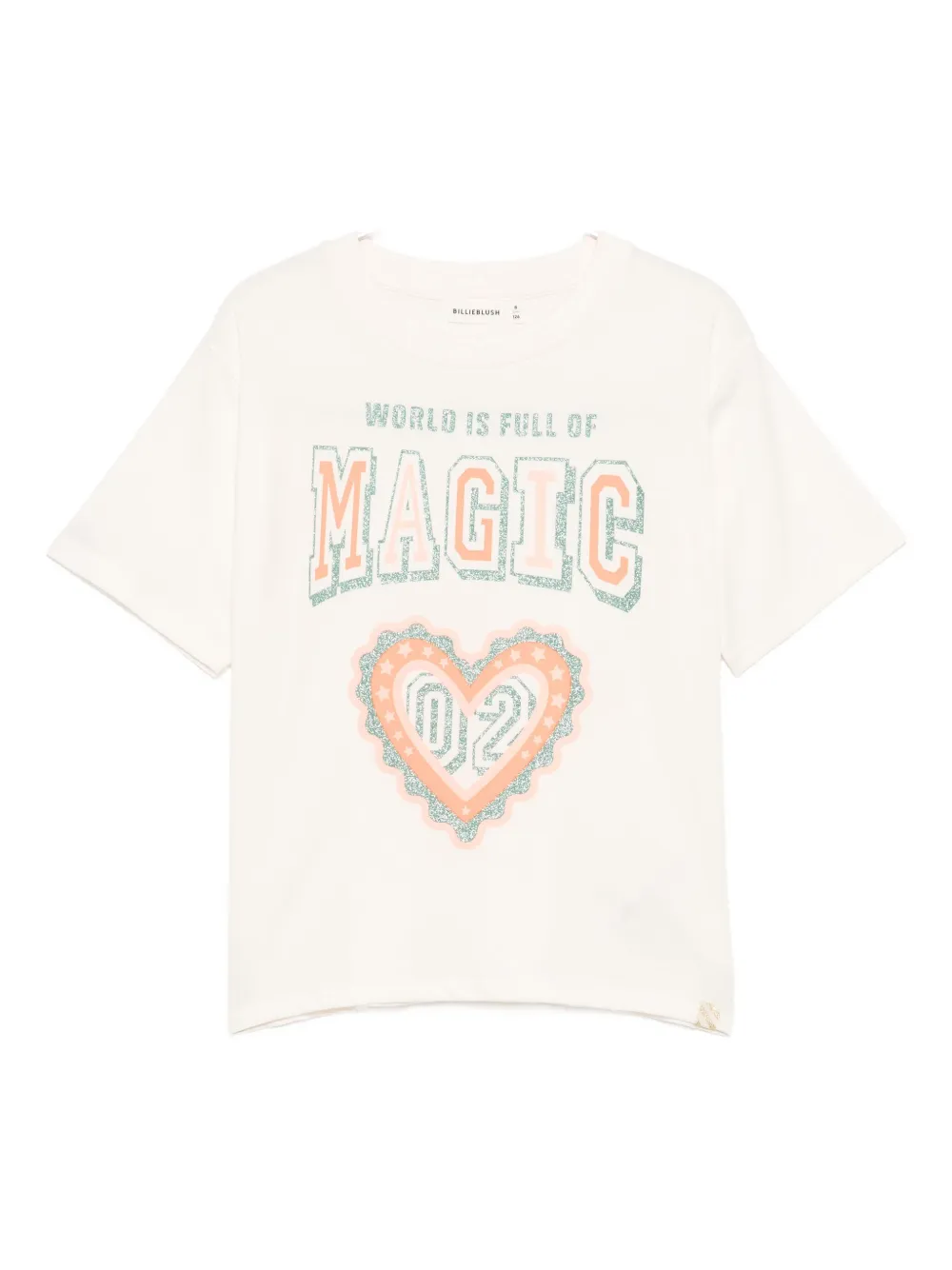 Billieblush Slogan-print T-shirt In White
