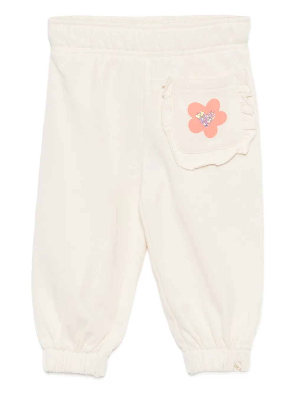 Billieblush flower-print track trousers | Tracksuit Bottoms | Image 2
